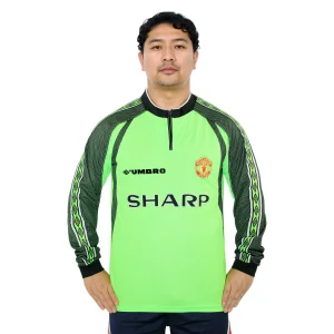 manchester united 1998 99 goalkeeper long sleeved shirt