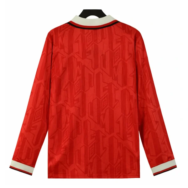 manchester united 1992 94 home long sleeved shirt