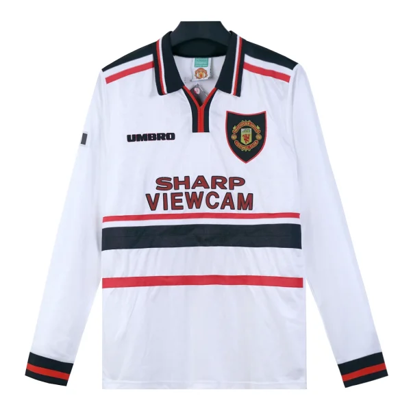 manchester united 1997 99 away long sleeved shirt