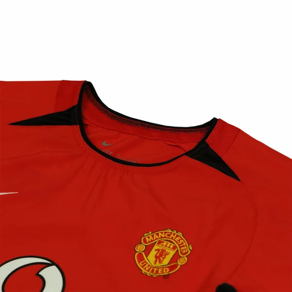 manchester united 2002 04 home long sleeved shirt