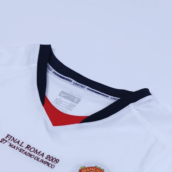 manchester united 2009 ucl final away long sleeved shirt