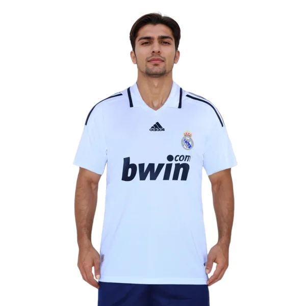 real madrid 2008 09 home shirt