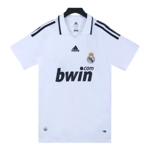 real madrid 2008 09 home shirt