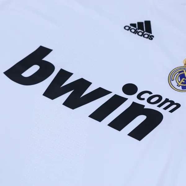 real madrid 2008 09 home shirt