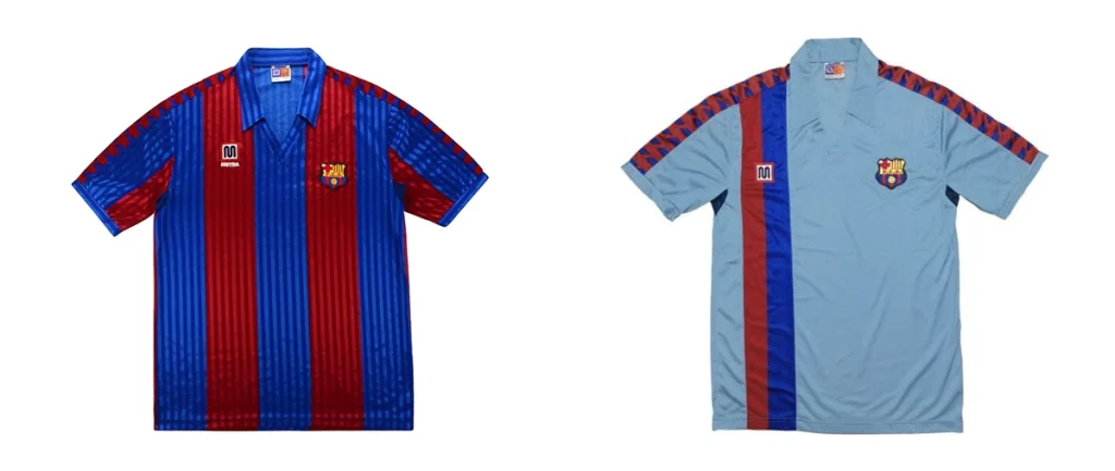 1990 91 barca jersey