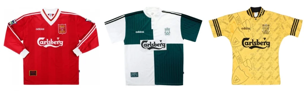 1995 96 liverpool jersey