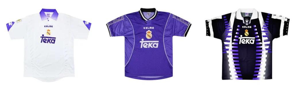 1997 1998 real madrid jersey