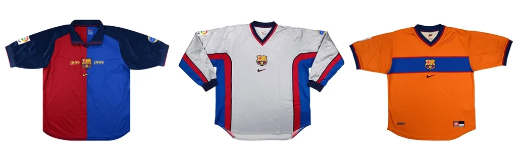 1999 00 barca jersey