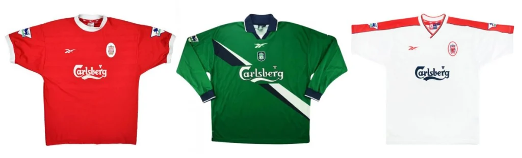 1999 00 liverpool jersey