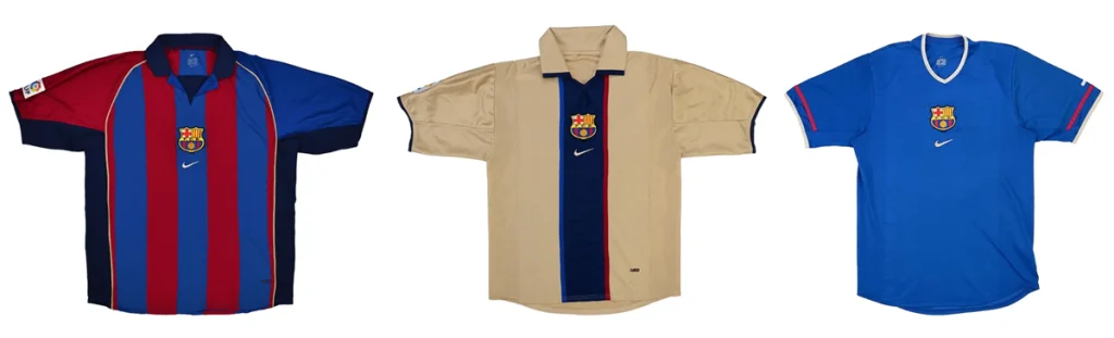 2001 02 barca jersey