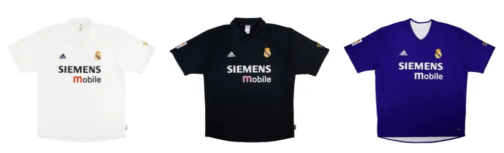 2002 2003 real madrid jersey