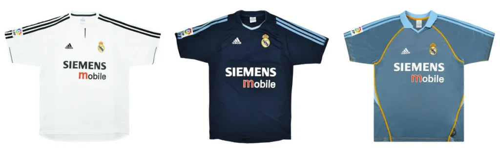 2003 2004 real madrid jersey