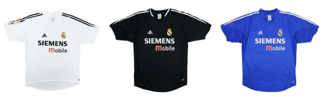 2004 2005 real madrid jersey