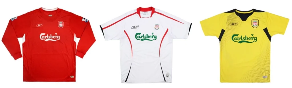 2005 06 liverpool jersey