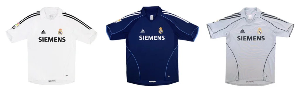 2005 2006 real madrid jersey