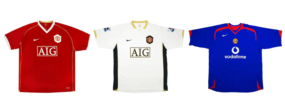 2006 07 manutd jersey