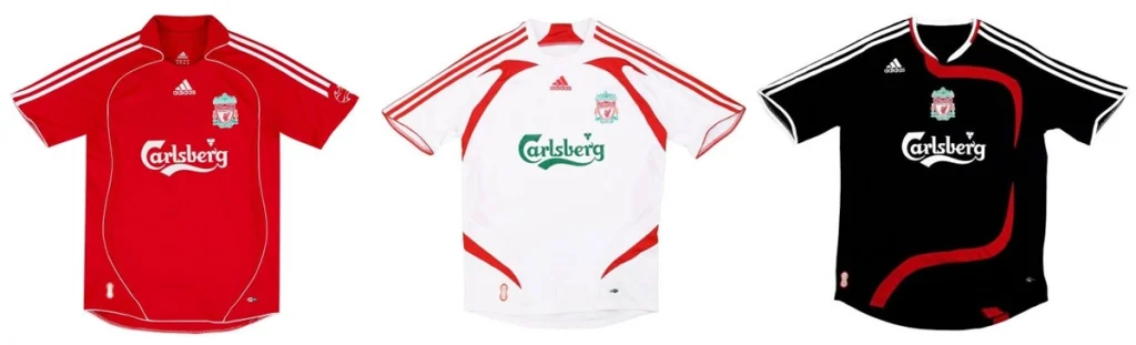 2007 08 liverpool jersey