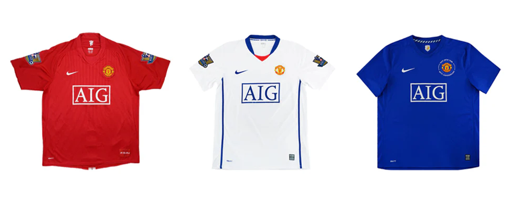 2008 09 manutd jersey