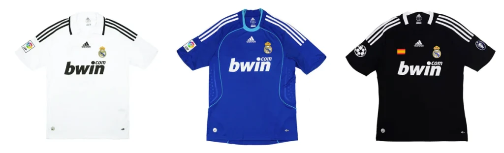 2008 2009 real madrid jersey