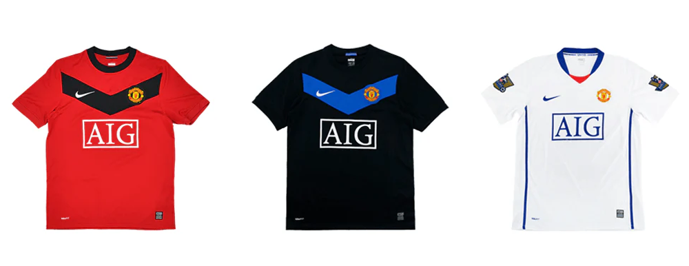 2009 10 manutd jersey