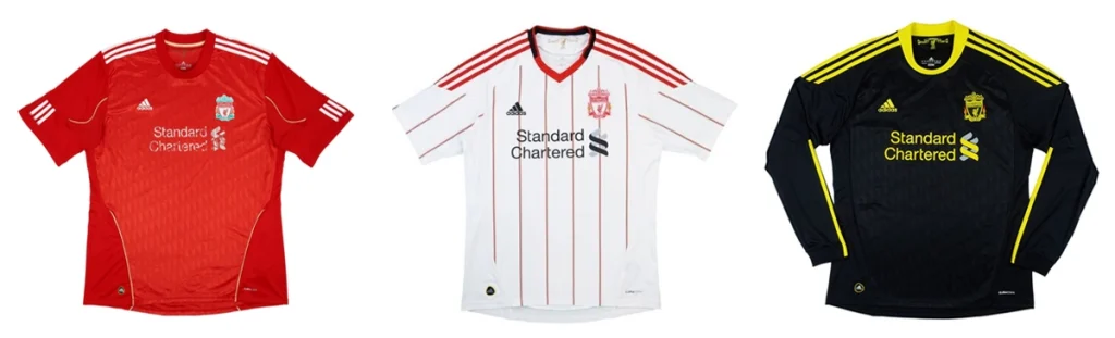 2010 11 liverpool jersey