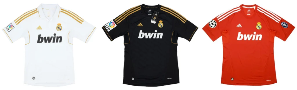 2011 2012 real madrid jersey