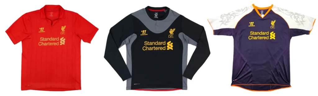 2012 13 liverpool jersey