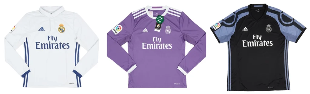 2016 2017 real madrid jersey