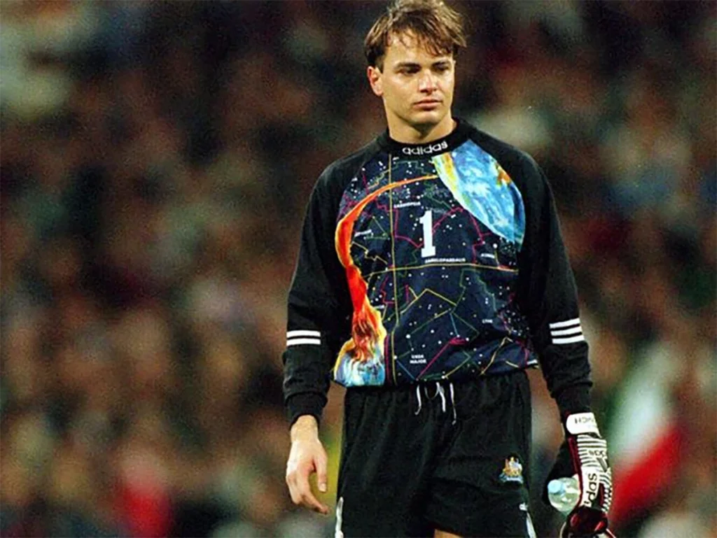 australia 1997 goalkeeper jersey