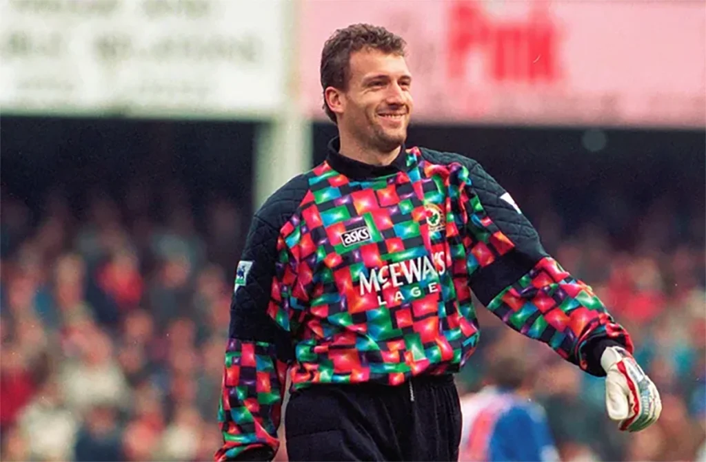 blackburn 1993 goalkeeper jersey