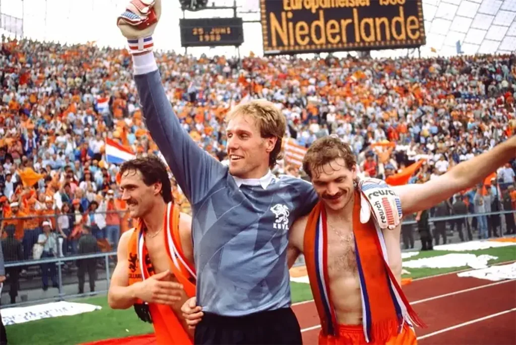 holland 1988 89 goalkeeper jersey