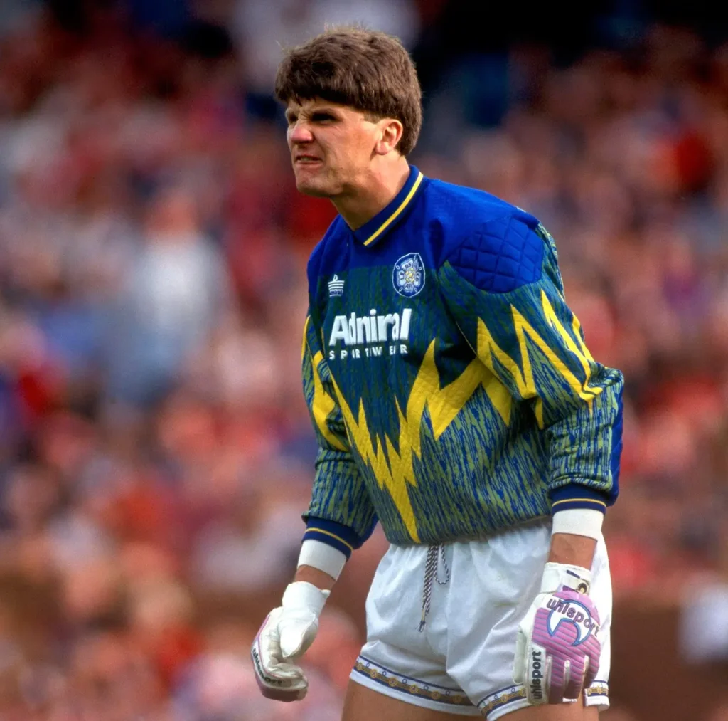 leeds united 1992 93 goalkeeper jersey