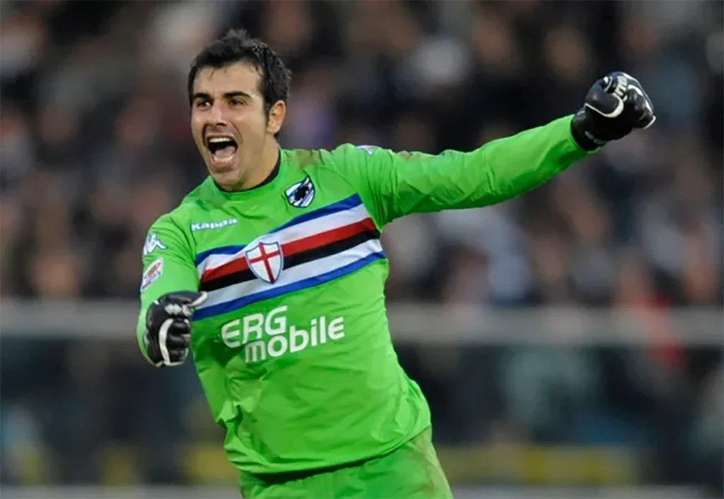 sampdoria 2007 2011 goalkeeper jersey