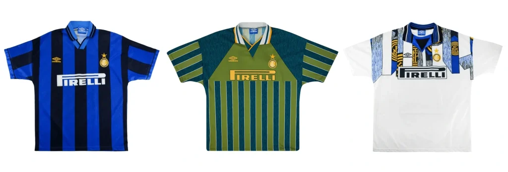 1995 96 inter milan jerseys