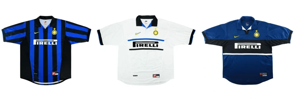 1998 99 inter milan jerseys