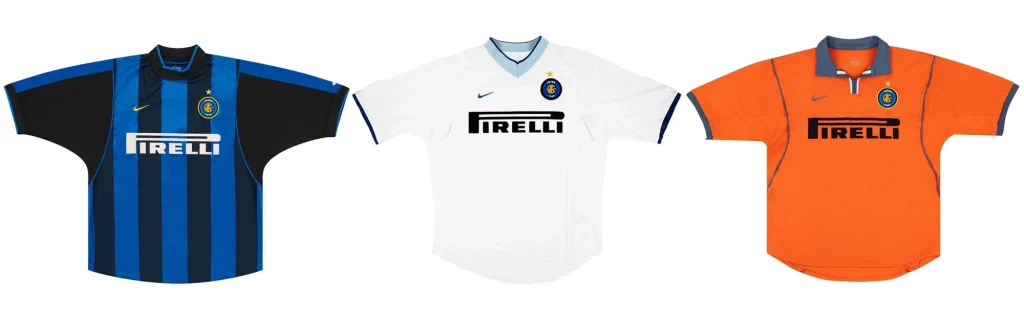 2000 01 inter milan jerseys