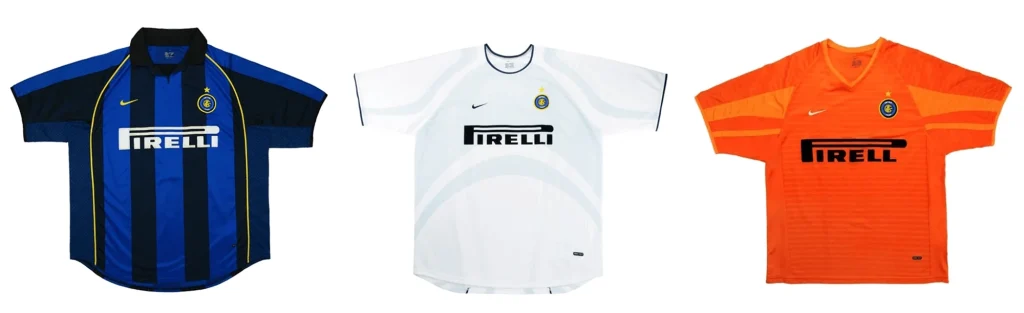 2001 02 inter milan jerseys